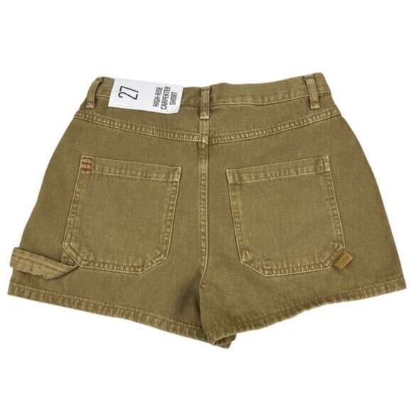 NWT BDG High Rise Carpenter Short Size 27 Tan - Picture 5 of 6